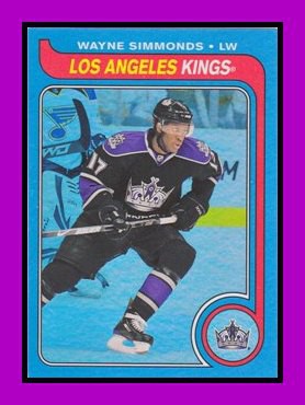 2008/09 O-Pee-Chee #764 Wayne SIMMONDS 080/100 Rookie Retro Rainbow