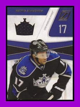 2010/11 Zenith #WS Wayne SIMMONDS Team Logo Die-Cut Jersey