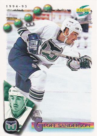 1994-95 Score #144 Geoff SANDERSON
