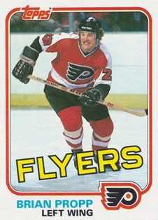 1981/82 Topps #110 Brian PROPP